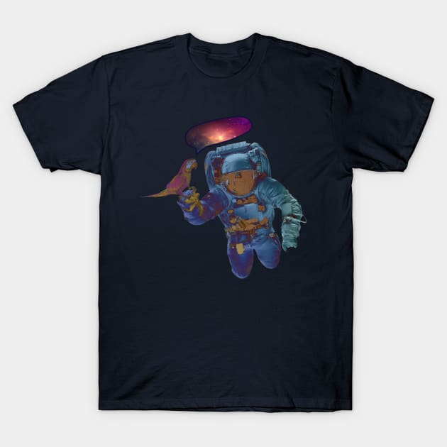 Space Pirate T-Shirt by yaywow